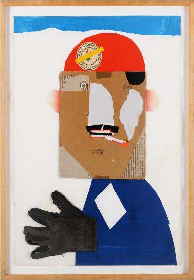 Ivan Chermayeff Whimsical Graphic Design Abstract Collage Brno Mechanic Bold Colors 