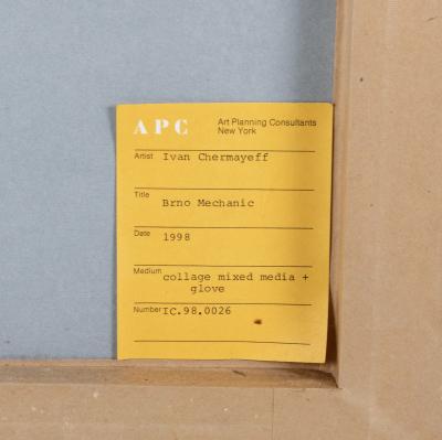 Ivan Chermayeff Whimsical Graphic Design Abstract Collage Brno Mechanic Bold Colors 