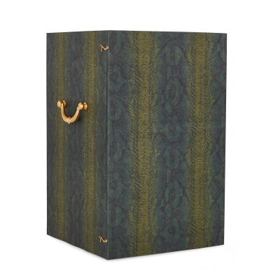 Ivan Ivanovich Galberg Two Russian malachite and gilt bronze urns designed by Galberg