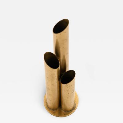 Ivar lenius Bj rk Brass Vase in Brass by Ivar lenius Bj rk 1930s