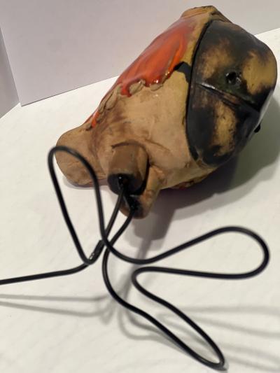 Ivo De Santis Parrot by Ivo De Santis for Gli Etruschi Pottery