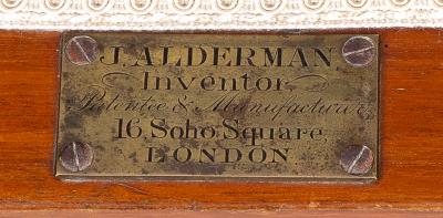 J Alderman Portable Folding Library Armchair By J Alderman