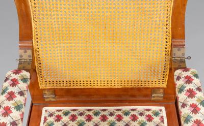 J Alderman Portable Folding Library Armchair By J Alderman