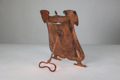 J F Poole Hayle Cornwall an Arts Crafts Hand Hammered Copper Picture Frame