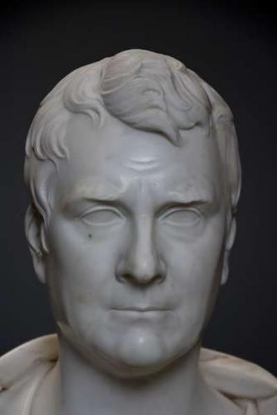 J Francis Large fine quality marble bust of James Loch MP signed J Francis