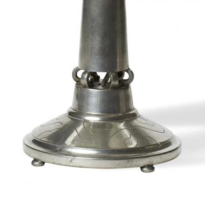 J L Hultman Table lamp in pewter by J L Hultman for Svenskt Tenn