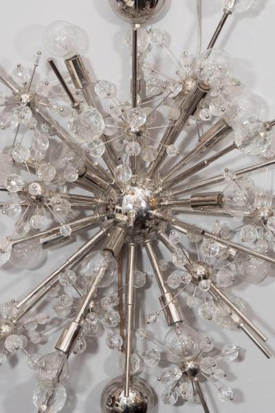J L Lobmeyr Austrian Crystal Sputnik Sconce