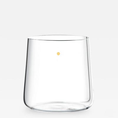 J L Lobmeyr Fortune Set No 283 Tumbler with Gold Dot by Mark Braun