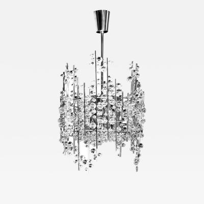 J L Lobmeyr Ice Bud Pendant by Hans Harald Rath