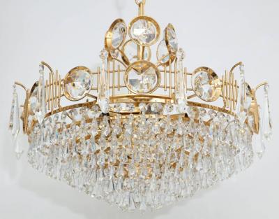 J L Lobmeyr J L Lobmeyr Austrian Crystal Chandelier