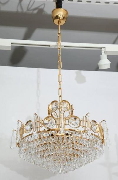 J L Lobmeyr J L Lobmeyr Austrian Crystal Chandelier