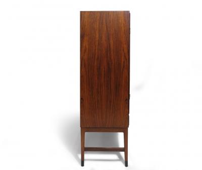 J L M llers M belfabrik Niels O Moller for JL Moller Mid century Danish Rosewood Cabinet