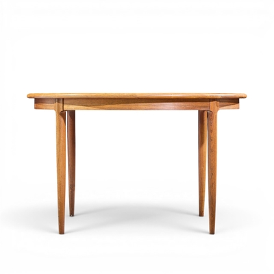 J L Moller JL Moller Mid Century Danish Rosewood Expanding Dining Table with 2 Leaves