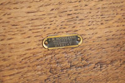 J R Hoogezand Traditional Vernacular Armchair in Oak The Netherlands 1930s