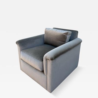 J Robert Scott Art Deco J Robert Scott Mohair Club Chair 1 of 2