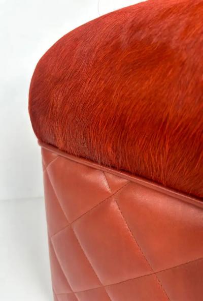 J Robert Scott J Robert Scott Cambon Leather Hide Slipper Chairs Per Item