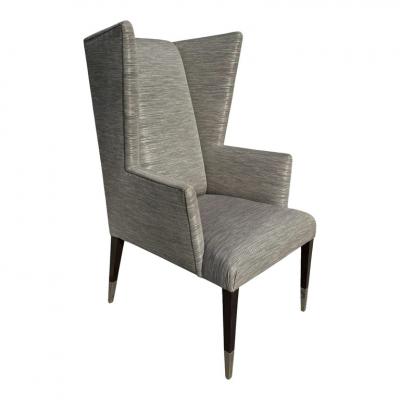 J Robert Scott J Robert Scott Modern Designer Wing Back Arm Chair