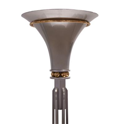 J Robert Scott J Robert Scott Stunning Pair of Machine Age Torcheres 1980s Signed 