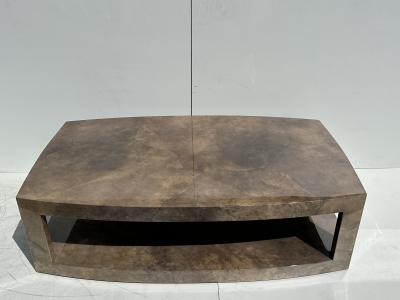 J Robert Scott Parchment Coffee Table by J Robert Scott