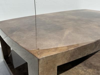 J Robert Scott Parchment Coffee Table by J Robert Scott