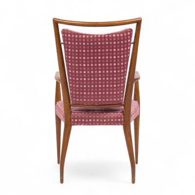 J Stuart Clingman J Stuart Clingman for Widdicomb Mid Century Walnut Dining Chairs Set of 6