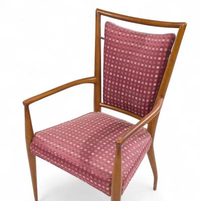 J Stuart Clingman J Stuart Clingman for Widdicomb Mid Century Walnut Dining Chairs Set of 6