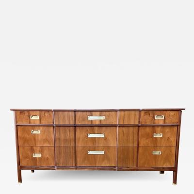 J Stuart Clingman John Widdicomb Nine Drawer Rosewood Dresser J Stuart Clingman 1950s