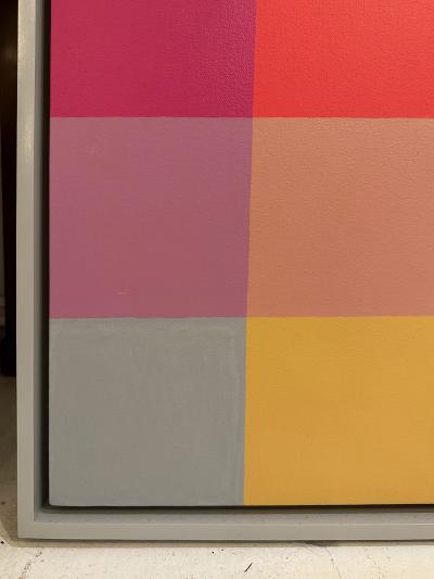 J T Donovan J T Donovan Quadrant Reverse Oil on Canvas W 36 x H 36 