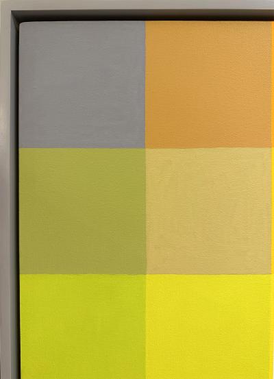 J T Donovan J T Donovan Quadrant Reverse Oil on Canvas W 36 x H 36 