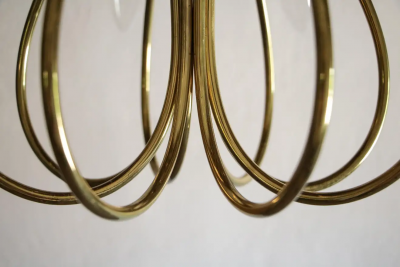 J T Kalmar Austrian Mid Century Octopus Chandelier Attributed to J T Kalmar 1950s
