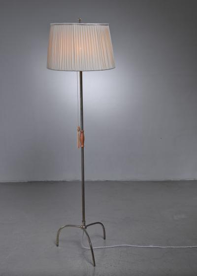 J T Kalmar Kalmar tripod floor lamp Austria 1930s