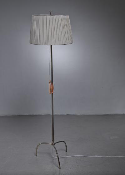 J T Kalmar Kalmar tripod floor lamp Austria 1930s