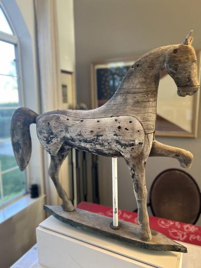 J WHITTICKER PRANCING HORSE ATTRIBUTED TO J WHITTICKER CIRCA 1860 