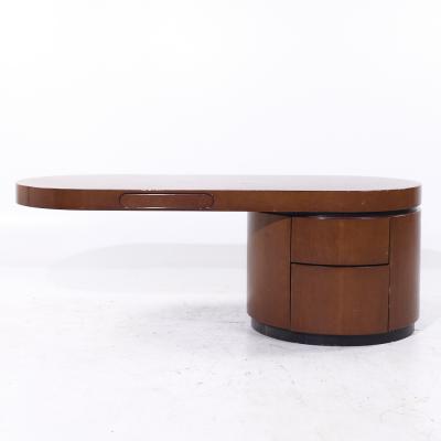 J Wade Beam J Wade Beam for Brueton Ponte Mid Century Walnut Cantilever Desk