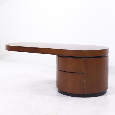 J Wade Beam J Wade Beam for Brueton Ponte Mid Century Walnut Cantilever Desk