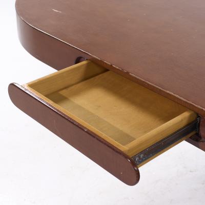 J Wade Beam J Wade Beam for Brueton Ponte Mid Century Walnut Cantilever Desk