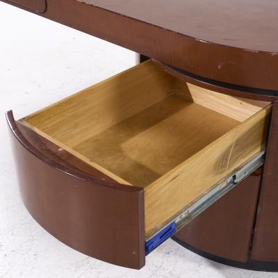 J Wade Beam J Wade Beam for Brueton Ponte Mid Century Walnut Cantilever Desk