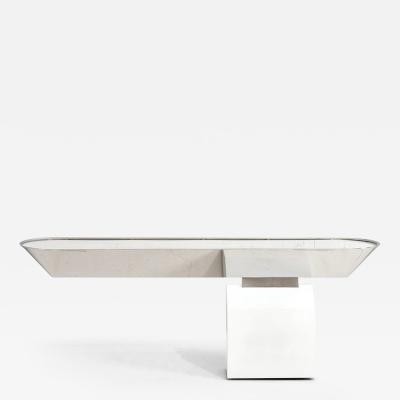 J Wade Off Beam Stainless Console for Brueton 1970