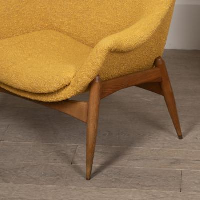 J lia Gaubek Pair of Mid Century Julia Gaubek Armchairs