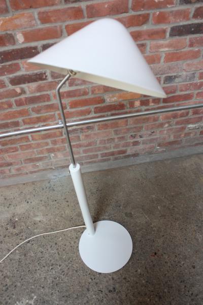 J rgen Gammelgaard J rgen Gammelgaard Floor Lamp in Aluminum and Chrome