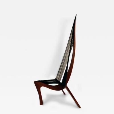 J rgen H velskov Harp Chair Attributed to Jorgen Hovelskov