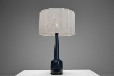 J rgen Holstein Glazed Ceramic Table Lamp by J rgen Holstein Denmark 1970s