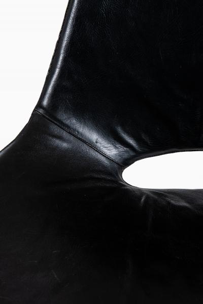 J rgen Kastholm Preben Fabricius Easy Chair Model Scimitar Produced by Ivan Schlecter