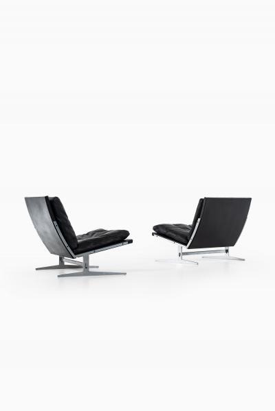 J rgen Kastholm Preben Fabricius Easy Chairs Model Bo 561 Produced by Bo Ex in Denmark