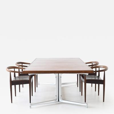 J rgen Kastholm Preben Fabricius P Fabricius and J Kastholm conference table Kill International Germany 1970