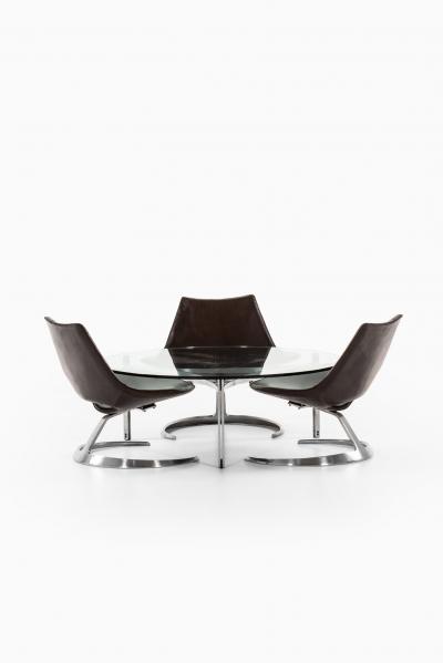 J rgen Kastholm Preben Fabricius Seating Group Model Scimitar Produced by Ivan Schlecter