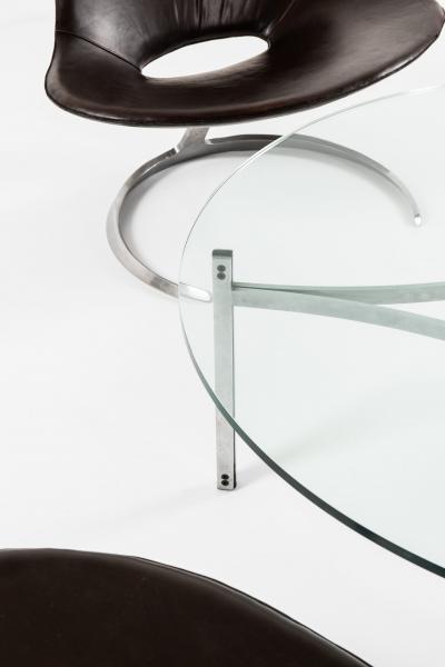 J rgen Kastholm Preben Fabricius Seating Group Model Scimitar Produced by Ivan Schlecter