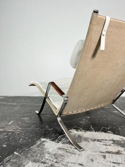 J rgen Kastholm Preben Fabricius Vintage Grasshopper Chaise Lounge by Preben Fabricius J rgen Kastholm for Kill