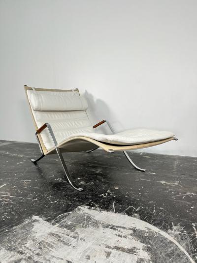 J rgen Kastholm Preben Fabricius Vintage Grasshopper Chaise Lounge by Preben Fabricius J rgen Kastholm for Kill