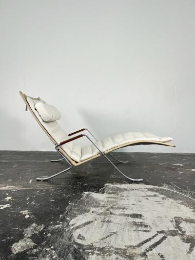 J rgen Kastholm Preben Fabricius Vintage Grasshopper Chaise Lounge by Preben Fabricius J rgen Kastholm for Kill